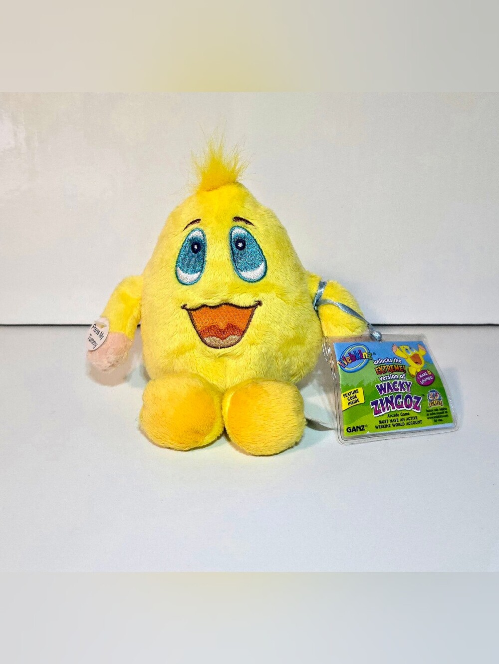 Ganz Webkinz Wacky Zingoz Plush W/ Sealed Code & Sound Stuffed Animal (See Desc)
